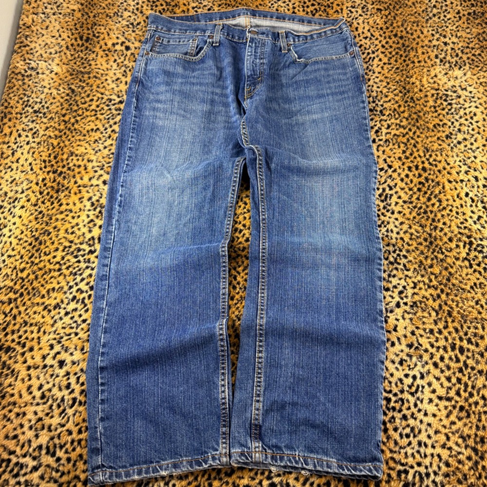 Levis 559 Relaxed Straight Leg Jeans Mens 36x30 Blue Baggy Denim 2000s 00s